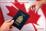 Julie Taub immigration lawyer with Canadian passport