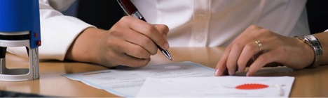 Immigration lawyer Julie Taub's notary services